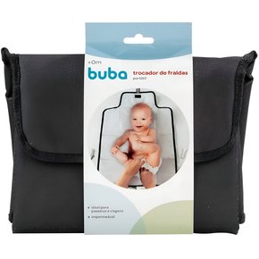 Trocador de Fraldas Portátil Cinza Buba