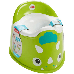 Troninho Infantil Baby Gear Dinossauro Fisher Price