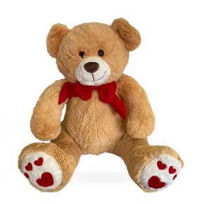 Urso De Pelúcia Edu Grande 60cm Brumar