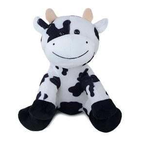 Vaquinha Malhada Pelúcia Coleção Filhotes 26cm