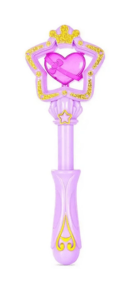 Varinha Encantada Roxa Com Luz e Som Polibrinq