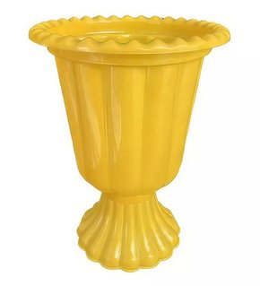 Vaso Grego Pequeno Amarelo 750ml LSC Toys