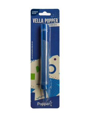 Vela Faísca Vulcão Azul Popper