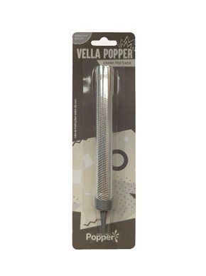 Vela Faísca Vulcão Prata Popper