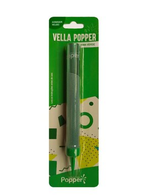 Vela Faísca Vulcão Verde Popper