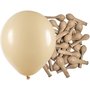 Balões Joy 11" 28cm Bege C/50 Unidades