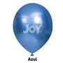 Balões Joy Big 60cm Azul Escuro Cromado C/1 Unidade