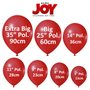 Balões Joy Big 60cm Cinza C/1 Unidade