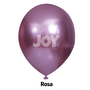 Balões Joy Big 60cm Rosa Cromado C/1 Unidade