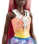 Barbie Dreamtopia Princesa Negra Cabelo Rosa Mattel