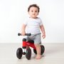 Bicicleta de Equilíbrio 4 Rodas Vermelha Buba