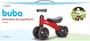 Bicicleta de Equilíbrio 4 Rodas Vermelha Buba