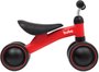 Bicicleta de Equilíbrio 4 Rodas Vermelha Buba