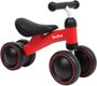 Bicicleta de Equilíbrio 4 Rodas Vermelha Buba