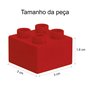Bloco de Montar Trenzinho de Números 50 Peças Xalingo