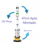 Blocos de Montar Foguete Espacial 292 Peças Xalingo