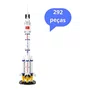 Blocos de Montar Foguete Espacial 292 Peças Xalingo