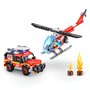 Blocos de Montar Max City Resgate de Incêndio 265 Peças