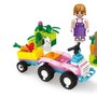 Blocos de Montar Quadriciclo Pet 86 Peças Xalingo