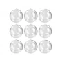 Bola de Acrílico Transparente 5cm Pct C/9 Unidades