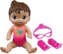 Boneca Baby Alive Bebê Piscina Morena Hasbro