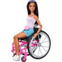 Boneca Barbie Cadeirante Com Pet Cachorro Mattel