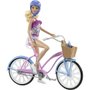 Boneca Barbie Ciclista com Bicicleta Mattel