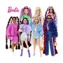 Boneca Barbie Extra Loira Jaqueta Azul Com Acessórios e Pet Mattel