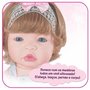Boneca Bebê Reborn Doll Realist Kayla Sid-Nyl