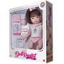 Boneca Bebê Reborn Doll Realist Small Com Cabelo Sid-Nyl