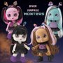 Boneca Diver Surprise Monsters Vampiresca Divertoys Boneca Diver Surprise Monsters Vampiresca Divertoys