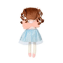 Boneca Metoo Com Caixa Angela Fada Happiness Maya 33cm