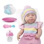 Boneca New Born Brincar de Papinha Divertoys