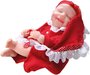 Boneca New Born Unique Collection Macacão Vermelho Boneca New Born Unique Collection Macacão Vermelho