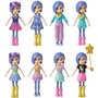 Boneca Polly Pocket Conjunto De Looks Roxo Mattel