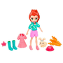 Boneca Polly Pocket Lila com sua Coelhinha Mattel