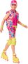 Boneco Ken De Patins E Roupa Colorida Filme Barbie
