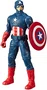 Boneco Marvel Avengers Capitão América Com Escudo Hasbro