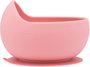 Bowl Em Silicone Com Ventosa Rosa Buba