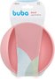 Bowl Em Silicone Com Ventosa Rosa Buba