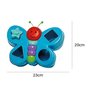 Brinquedo Encaixa Borboleta Espoleta Azul Calesita