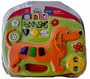 Brinquedo Infantil Cãozinho Musical Verde Calesita
