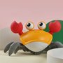 Brinquedo Infantil Caranguejo Divertido Laranja Nettoy