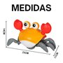 Brinquedo Infantil Caranguejo Divertido Laranja Nettoy
