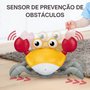 Brinquedo Infantil Caranguejo Divertido Laranja Nettoy