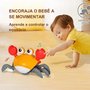 Brinquedo Infantil Caranguejo Divertido Laranja Nettoy