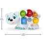 Brinquedo Urso Polar Figuras Coloridas Fisher Price