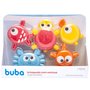 Brinquedos De Banho Amigos Marinhos Com Ventosa Buba