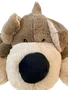 Cachorro De Pelúcia Duque Marrom Grande 85cm Brumar