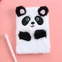 Caderno Escolar Pelúcia Panda Fofo Polibrinq